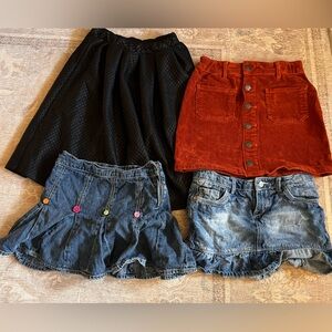 Bundle Girls skirts